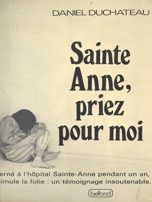 cover image of Sainte Anne, priez pour moi